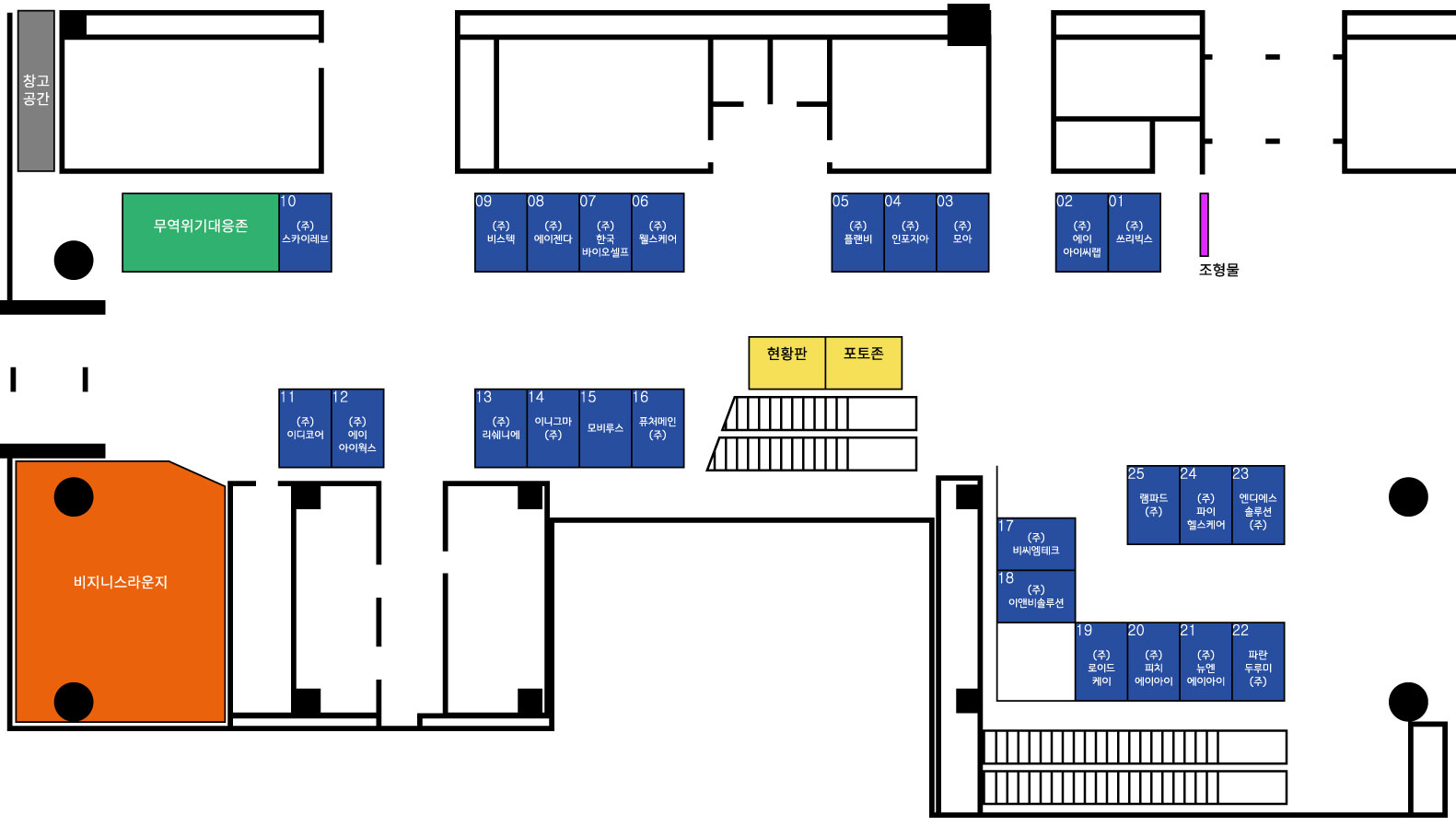 g fair ai floormap